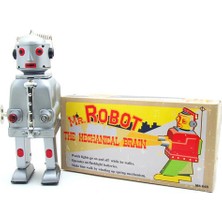 Htun Vintage Çocuk Oyuncakları Teneke Robotlar Wind Up Oyuncaklar Ev Koleksiyonu Retro Zanaat Bay Robot Teneke Oyuncak | Rüzgar Up Oyuncaklar (Yurt Dışından)