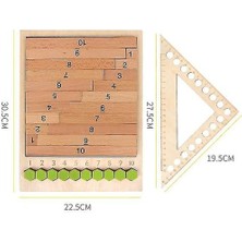 Htun Montessori Öğretim Aıds Ahşap Oyuncaklar Ek Alt Devlgisi Çarpma Bölümü | Matematik Oyuncakları (Yurt Dışından)