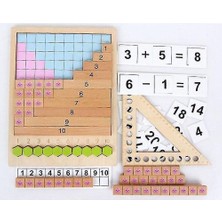 Htun Montessori Öğretim Aıds Ahşap Oyuncaklar Ek Alt Devlgisi Çarpma Bölümü | Matematik Oyuncakları (Yurt Dışından)