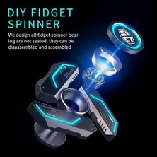 Htun Fidget Spinners, Parlak Işıklı Metal Parmak El Spinner Oyuncakları (Yurt Dışından)