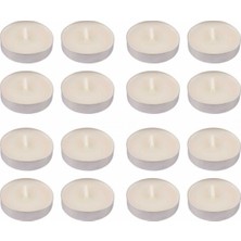 Hellove Kokusuz Küçük Renkli Mum 16 Lı Tealight Mum Dekoratif Mum