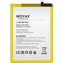 Woyax by Deji General Mobile GM22 Batarya / BL-A33CT