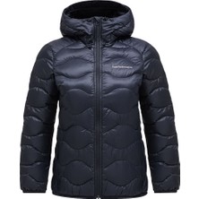 Peak Performance W Helium Down Hood Jacket Erkek Siyah Mont G79620020-10011