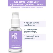 SHE VEC FIRM BABY FIRM - Dikey  (Kaş çatma, Dudak üzeri, Ağız Çevresi, Çene Hattı ve Boyun) Üzerinde Etkili Anti-Aging Kremi