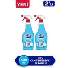 Abc Cam Temizleyici Silikonlu 500 ml x 2