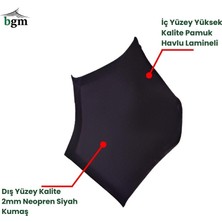 Bgm Ayak Bilekliği Neopren Ayak Bilekliği Yüksek Kalite Siyah Kısa Ayak Bilekliği