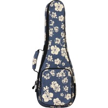 Fenteer Ukelele Soprano Konseri Tenor Omuz Çantası Için Taşıma Çantası Kalın Iklı 23 Inç Mavi (Yurt Dışından)