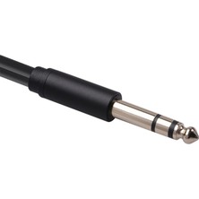 Fenteer Ses Metal 3,5 mm Stereo Jak - 2 Rca Telefon 6,35 mm - 2rca 3 M (Yurt Dışından)