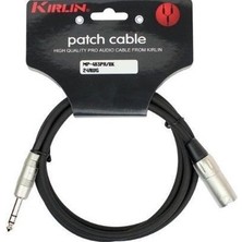 Kırlın MP-483PR-3M-BK 3 Metre Xlr-Trs Stereo Kablo