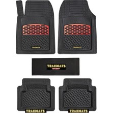 Trakmats Land Rover Freelander 1 5 Kapı 2006 Universal  Lüks Yumuşak Kırmızı