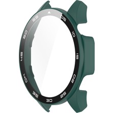 Daart Huawei Gt 4 46MM Watch Kılıf Temsilli Cam Ekran Koruyucusu Pc Çerçevesi Dolu Plakalı (Yurt Dışından)