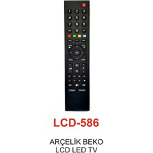 Practials Arçelik - Beko LCD - LED Tv Kumandası - LCD 586