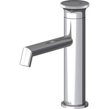 Teska E 5516 Arte Leo S Lavabo Bataryası-Krom