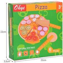 Biruixuan Çocukların Uygulamalı Pizza Yapımı Simülasyon Oyuncakları (Yurt Dışından)