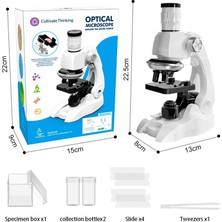 Biruixuan Taşınabilir Mikroskop Oyuncak Bilim Deneyi (Yurt Dışından)