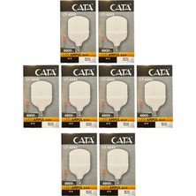 Cata CT-4242 45W 6400K (Beyaz Işık) E27 Duylu LED Torch Ampul (8 Adet)