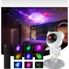 Home Dekor Hediye Galaksi Yıldız Samanyolu Projektör Astronot Samanyolu Işıklı Projeksiyon Gece Lambası