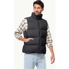 Jack Wolfskin Roemertor Vest M Erkek Siyah Yelek 1207441-6350