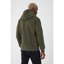 Uniqroy Elyaf Dolgulu Kapüşonlu Kapitone Rahat Kesim Sweatshirt