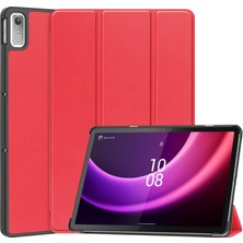 Sunsky Lenovo Tab P11 Gen 2 Için Deri Akıllı Tablet Kılıf (Yurt Dışından)