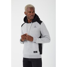 Uniqroy Içi Polarlı Regular Fit Standard Kesim Kanguru Cepli Basic Kapüşonlu Sweatshirt