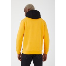 Uniqroy Içi Polarlı Regular Fit Standard Kesim Kanguru Cepli Basic Kapüşonlu Sweatshirt