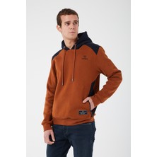 Uniqroy Içi Polarlı Regular Fit Standard Kesim Kanguru Cepli Basic Kapüşonlu Sweatshirt