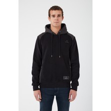 Uniqroy Içi Polarlı Regular Fit Standard Kesim Kanguru Cepli Basic Kapüşonlu Sweatshirt