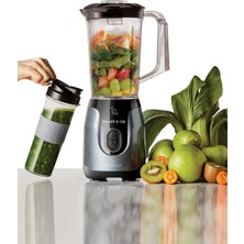 Karaca Blendfit Antrasit Smoothie Go Blender Set