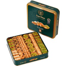 Al Sultan Sweets Karışık Baklava - Metal Kutuda 6lı Lezzet Koleksiyonu 1000GR