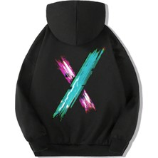 BRZ Collection Unisex Çocuk Electric X Logo Hoodie Sweat