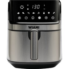 Wiami Airfryer 6.5l Inox Akıllı Hava Fritözü