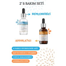 Deepsy Care Hyaluronic Acid & C Vitamini Serumu 2'li Serum Paketi - Cilt Serumu