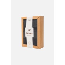 Mısırlı Erkek Pamuklu Beli Lastikli 2'li Siyah/siyah Boxer - M Bxr-Ss-4