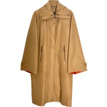 Beyza Betül Beyza Betül Zengin Yaka Trençkot Camel 5002