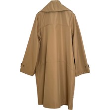 Beyza Betül Beyza Betül Zengin Yaka Trençkot Camel 5002