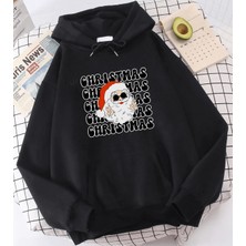 Populus Noel Baba Christmas Kapşonlu Sweatshirt