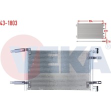 Klima Radyatörü Fıat Doblo 1.9 D M-T 2001-2010