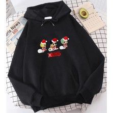 Populus One Piece Yılbaşı Kapşonlu Sweatshirt