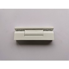 Huzuraks İmalatçıdan Çelik Menteşe Plastik Kaplamalı 90 mm Plastik Pvc Banyo Tuvalet Balkon Kapı Pencere Menteşesi 5 Adet