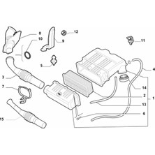 Parcabeyi Fıat Doblo Palıo Hava Filtresi Hortumu 51755716 YIL:2002-0