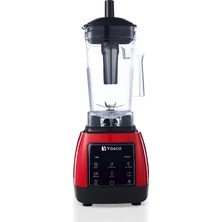 Vosco Home Pro Blender 1600W 2l Kırmızı