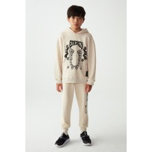 NK Erkek Çocuk Kapüşonlu Energy Baskılı Sweatshirt
