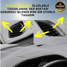 Renault Scenic 1 3D Torpido Koruyucu Kılıf - Ön Göğüs Kaplama