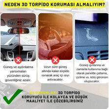 Otomotif Toyota Corolla (Efsane Kasa) 3D Torpido Koruyucu Kılıf - Ön Göğüs Kaplama