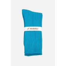 Mısırlı Pamuklu Bio Cotton Kışlık Mavi Soket Çorap M 3092A-M