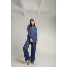 SiFu Tekstil Tam Balıkçı Yaka  Spor Triko Ikili Takım