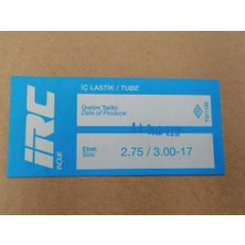 Iç Lastik 2.75/3.00-17 (8545) Irc