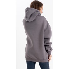 Pull The Hood Unisex Oversize Howliday Kapüşonlu Sweatshirt