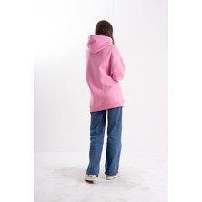 Pull The Hood Unisex Oversize Howliday Kapüşonlu Sweatshirt